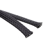 CableWholesale 1/4-inch Diameter Woven Polyester Expandable Wire sleeving, 15 Foot