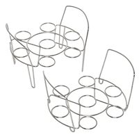 Instant Pot 5252281 Official Wire Egg Racks, Set of 2, Compatible with 6-quart & 8-quart cookers, Stainless Steel