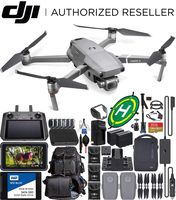 DJI Mavic 2 Pro Foldable Quadcopter & Fly More Kit with DJI Smart Controller & Deluxe Atomos Ninja V Bundle