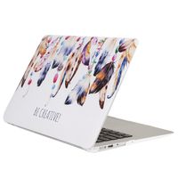 YMIX  Plastic Cover Snap on Hard Protective Case for Macbook Pro 15" with CD-ROM (A1286) , 01 Be Creative