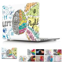 MacBook Retina 12 inch Case A1534, PapyHall MacBook Left and Right Brain Print Pattern Plastic Hard Case for Apple MacBook Air 12 inch with Retina Display Model: A1534 - Brain 1