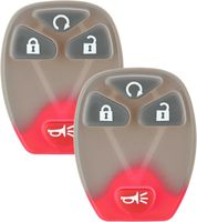 Discount Keyless Replacement Button Pad Compatible with OUC60270, 15913421 (2 Pack)