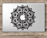 Art Symmetry Symmetrical - Apple MacBook Laptop Vinyl Sticker, Die Cut Vinyl Decal for Windows, Cars, Trucks, Tool Boxes, laptops, MacBook - virtually Any Hard, Smooth Surface