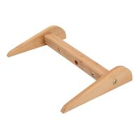 Sulimy Laptop Stand Bamboo Notebook Stands Portable Computer Stand Tablet Holder Assemble Wood Desktop Stand for Notebook Computer 9-13inch