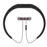 Ramzy Wireless Bluetooth Magnetic Neckband In-Ear Headphones with Built-In Microphone for Gym/Sports