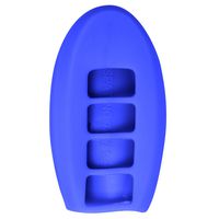 Keyless2Go New Silicone Cover Protective Case for Proximity Smart Keys FCC CWTWBU735 KR55WK49622 KR55WK48903 - Blue