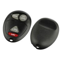 Key Fob Keyless Entry Remote Shell Case & Pad fits Buick Century Regal Rendezvous / Oldsmobile Intrigue / Pontiac Aztek Grand Prix 2001 2002 2003 2004 2005