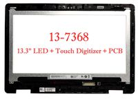 13" Touch Screen LED LCD Digitizer Bezel for DELL INSPIRON 13 7368 FHD 1080p New
