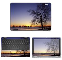 decalrus - Protective Decal Sunset Skin Sticker for Dell ChromeBook 11 3189, 3181 (11.6" Screen) case Cover wrap DEchrmbk11_3189-84