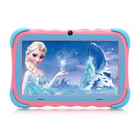 Kids Tablet - Android 9.0 Tablet PC with 7 inch IPS Eye Protection Screen 16GB WiFi Camera Bluetooth and Kids-Proof Children Tablets (Pink)