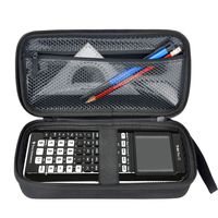 HESPLUS Protective Storage Case for Texas Instruments TI-84 / Plus CE Graphing Calculator (Black)