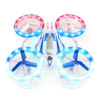 Force1 UFO 4000 LED Mini Drones for Kids - Small RC Drones for Beginners w/ 2 Quadcopter Batteries