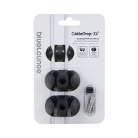 CableDrop XL2, Black, Anchor for Large Cables, BLUCDXL2-BL