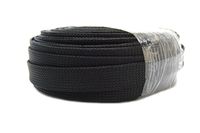 Braided Expandable Loom 100' Feet 1" 25mm Black Wire Harness Cover Sleeving