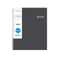 Blue Sky 2019-2020 Academic Year Weekly & Monthly Student Planner, Flexible Cover, Twin-Wire Binding, 8.5" x 11", Collegiate