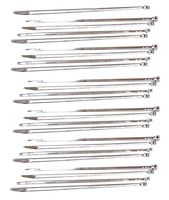 Taylor Cable 43083 Chrome 8 Wire Tie Strap - Pack of 10