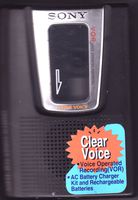 Sony TCM-454VK - Cassette recorder - black