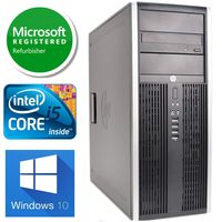 HP Elite 8300 Tower Desktop (Intel Quad Core i5 3.20GHz, 8GB RAM, 2TB HDD, Windows 10 Professional, WiFi, HDMI, Bluetooth) (Renewed)