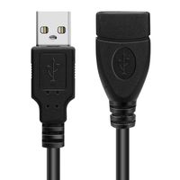 Simyoung 5FT USB 2.0 Type A Male to A Female Extension Cable Connector Adapter Extender Wire Cord Plug Jack