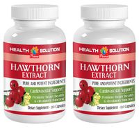 Cayenne Extract Weight Loss - Hawthorn Extract - Boost Overall Well-Being (2 Bottles)