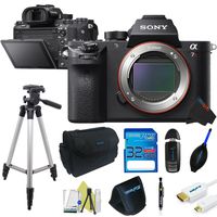 Sony Alpha a7R II iLCE-7RM2 Full-Frame Mirrorless Interchangeable Lens Camera (Body) + Pixi-Basic Accessory Bundle