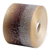 Glitter Fabric Grosgrain Ribbon 1-1/2" x 5 Yards for Making Hair Bow DIY Headband Dressing Arts Sewing Birthday Party Events Bridal Shower, Wedding Events (Dijon)