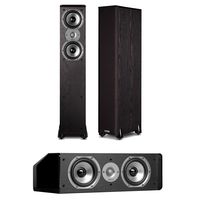 Polk Audio TSi300 FloorStanding Speakers (Pair) Plus A Polk Audio CS10 Center Channel Speaker