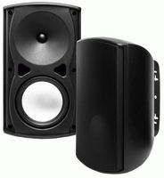 OSD Audio 6.5" 120W Architectural Patio Speaker Pair - Outdoor/Weather Resistant, Black - AP670