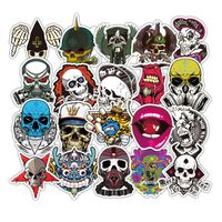 DOFE Skull Stickers 52 pcs, Laptop Stickers,Motorcycle Bicycle Luggage Decal Graffiti Patches for Teens (Skull Stickers 52 Pcs)