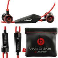 Monster Beats By Dr Dre Ibeats in Ear Headphones Earphones Black - (Supplied with no retail packaging)