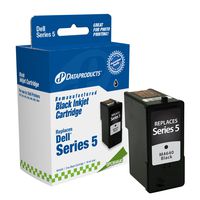 Dataproducts DPCM4640 Remanufactured High Yield Ink Cartridge Replacement for Dell J5566/M4640 (Black)