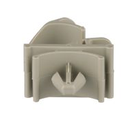 Panduit LWC25-H25-C Latching Wire Clip, Push Barb, Nylon 6.6, 0.25-Inch Bundle, Natural (100-Pack)