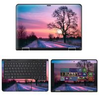 decalrus - Protective Decal Sunset Skin Sticker for Lenovo ThinkPad Yoga 11e (4th Gen.) (11.6" Screen) case Cover wrap LEthinkkpadYoga11E_4G-259