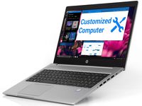 HP ProBook 450 G6 Notebook, 15.6" FHD Display, Intel Quad-Core i7-8565U Up to 4.6GHz, 8GB RAM, 512GB NVMe SSD, HDMI, Windows 10 Pro, Customized to Meet Upgraded Specs