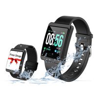 2019 Version Smart Watch for Android and iOS Phones with Heart Rate and Blood Pressure Monitoring, Sleep Monitoring, Information Alerting & Motion Monitoring Waterproof Fitness Tracker for Men, Women