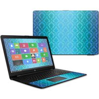 Mightyskins Skin Compatible with Hp 17t Laptop 17.3" (2017) - Blue Vintage | Protective, Durable, and Unique Vinyl Decal Wrap Cover | Easy to Apply, Remove, and Change Styles | Made in The USA
