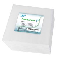 100 Pack Foam Sheets, DAT 12" x 12", 1/16" Thick, Foam Wrap Cushioning Material, Moving Supplies for Packing Storage and Shipping