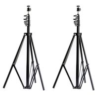 MDW 2 Pcs Adjustable Light Stands for HTC VIVE/VIVE Pro 102 inches/260centimeters with 1/4 Tripod Mini Ball Head for HTC ViVE Base Station, Photo and Video New Version