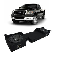 Compatible with 2004-2008 Ford F-150 Ext Super Cab Truck Kicker Comp C10 Dual 10" Sub Box Enclosure - Final 2 Ohm