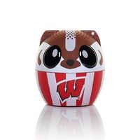 NCAA Bitty Boomer Wireless Bluetooth Speaker, Wisconsin Badgers