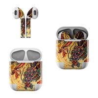 Skin Decals for Apple AirPods - Dragon Legend - Sticker Wrap Fits 1st and 2nd Generation