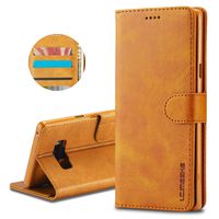 Galaxy S10e Wallet Case Flip Credit Card Holder Cover Kickstand PU Leather Purse Cases for Samsung Galaxy S10e (Khaki)