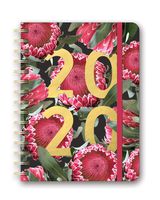 Orange Circle Studio 2020 Deluxe Compact Flexi Planner, Floral Expressions