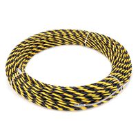 uxcell 164 Feet 50M Polyester Fish Tape Dia 0.24in 6mm Electrical Wire Threader Cable Running Rods Fish Tape Pulling