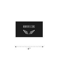 (TK-253) Mumford & Sons - Waterproof Vinyl Sticker for Laptops Tablets Cars Motocycles Bicycle Skateboard Luggage Or Any Flat Surface (4")