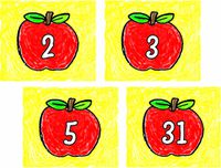 Carson Dellosa Apples: Kid-Drawn Calendar Cover-Up (5431)
