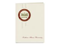 Signature Announcements Southern Illinois University Carbondale Graduation Announcements, Elegant style, Basic Pack 20 with Southern Illinois U. Seal Foil