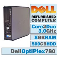 Dell OptiPlex 780 SFF/Core 2 Duo E8400 @ 3.00 GHz/8 GB DDR3/500 GB HDD/DVD-RW/WINDOWS 7 PRO 64 BIT