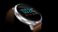 Waterproof Smartwatch + Heart Rate Blood Pressure Oxygen Level Touch Screen Monitor, Bluetooth Fitness Tracker for Fitness Sleep Quality, Best for Couple Women Men Female +Elegant Leather Belt (Brown)