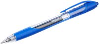 AmazonBasics Retractable Gel Ink Pens - Fine Point Pen, Blue, 12-Pack